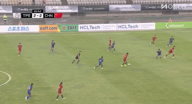 包含东亚杯-中国女足4-2中国台北两球领先被追平邵子钦双响的词条